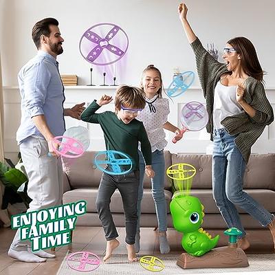 Compre Stretchy Toy Finger Ejection Dinosaur Fun Tricky Flying Finger Birds  Launch Dinosaur Kids Toys