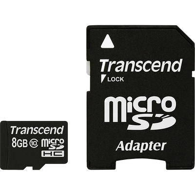 Transcend 16GB Premium microSDHC UHS-I Memory Card TS16GUSDU1