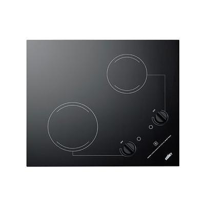 MegaChef Portable Dual Electric Coil Cooktop - Black