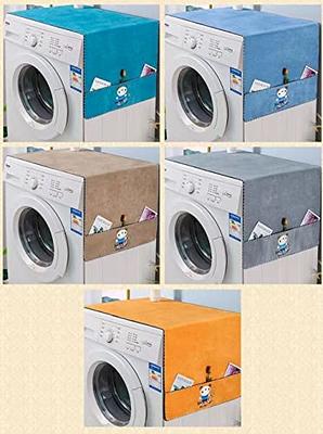Fridge Dust Proof Cover Washing Machine Top Cover with Storage