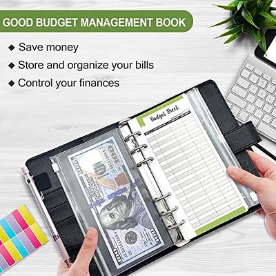 A6 Budget Binder With Zipper Envelopes, Budget Planner Book Money