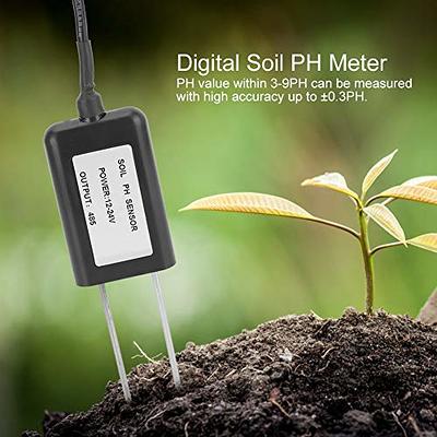 Cubilan Soil Moisture Meter, Plant Water Monitor, Soil Hygrometer Sensor for Gardening, Farming, Indoor and Outdoor Plants