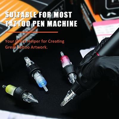  Wormhole Tattoo Cartridge Needles, 20pcs Mixed