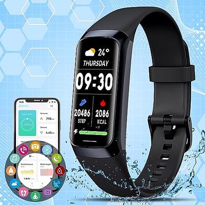 Blackview Smart Watch,1.69 Full Touch Screen Fitness Watch with Blood  Oxygen,Heart Rate,Sleep Monitor,Activity Tracker with Pedometer Stopwatch, Smartwatch for Men Women 