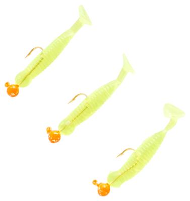 Stopper Lures Whip'r Shad Jig - Orange/Chartreuse - Yahoo Shopping