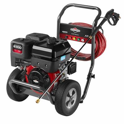 Cam Spray 1000STNEF Stationary Natural Gas Fired Electric Hot Water  Pressure Washer with 50' Hose - 1000 PSI; 3.0 GPM