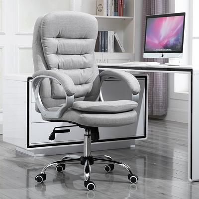 Vinsetto High Back Home Office Chair 400lbs with Wide Seat Linen