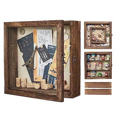 Jersey Display Case Frame,Acrylic Wood Memory Shadow Box W/Hanger