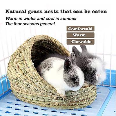 Straw rabbit home - Rabbit Nest - Hideaway - Flop Bunny