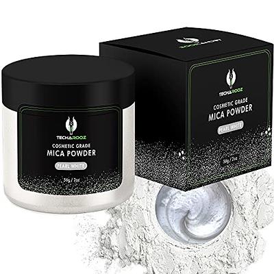 Maximum White Mica Powder | Skin Safe, Fine Pigment Powder for Epoxy Resin,  Body Butter, Lip Gloss, Candle Color Dye, Soap Colorant & Slime Pigment
