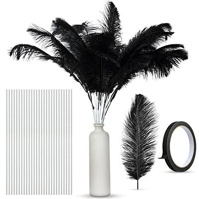 White Large Feathers for Vase and Centerpieces: 24 Pcs 10-12 Inches Ostrich  Feathers Bulk, Boho Large Feathers for Centerpieces, Vase, Wedding Party  and Home Decoration - Yahoo Shopping