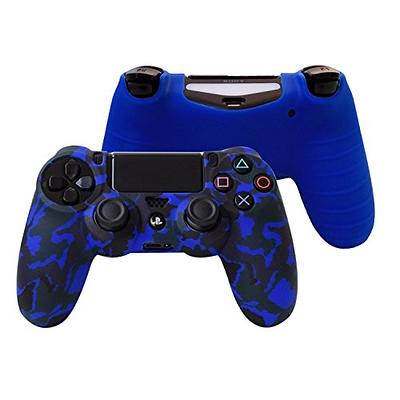 Hikfly Silicone Gel Controller Cover Skin Protector Compatible for Sony  Playstation 4 PS4/PS4 Slim/PS4 Pro Controller (2X Controller Camouflage  Cover with 8 x FPS Pro Thumb Grip Caps)(Red,Blue) - Yahoo Shopping