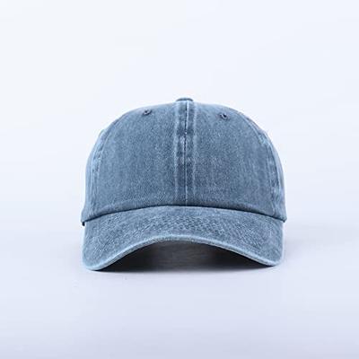 LANGZHEN Unisex Baseball Cap 100% Cotton Fits Men Women Washed