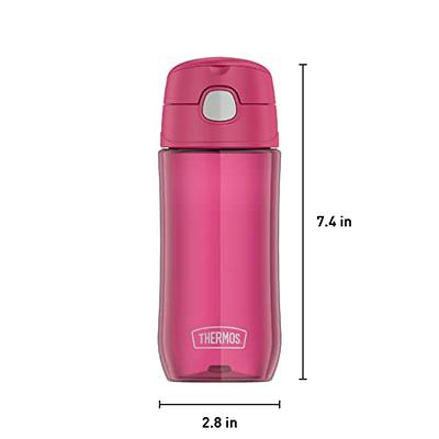 Thermos 16 Oz. Kids Plastic Hydration Bottle with Spout Lid in Raspberry