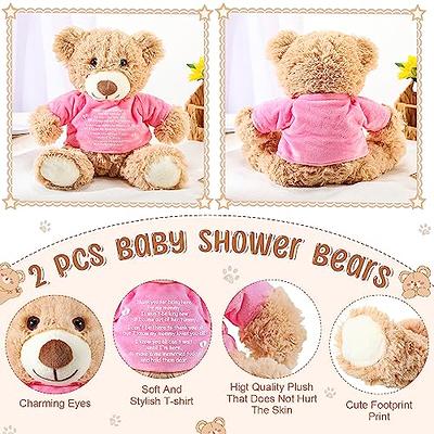 2pcs Toddler Boy/Girl Playful Bear Print Tee & Plaid Suspender Shorts Set