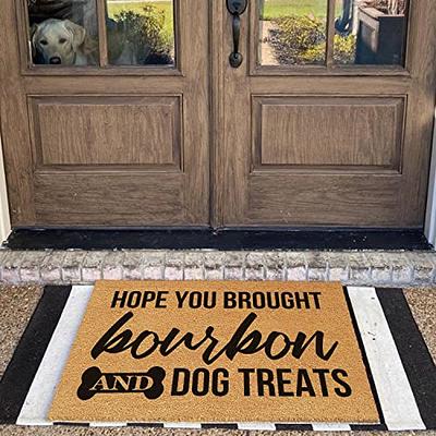 Wipe Your Feet Doormat Non-Slip Rubber Rug Indoor Outdoor Entryway 17x29  Mat