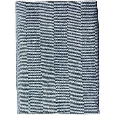 La Linen Pack-10 Polyester Poplin Napkin 18 by 18-Inch, Light Blue