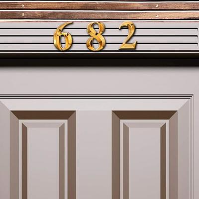 Self Adhesive House Number Stickers