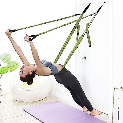 Yoga Trapeze, Waist Back Leg Stretch Strap Door Backbend Assist Trainer