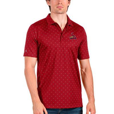 Men's St. Louis Cardinals Nike Red Stripe Polo