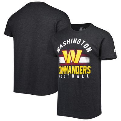 Men's Washington Commanders Logo Black T-Shirt