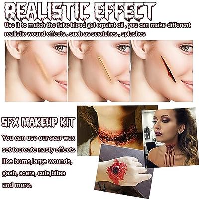 Halloween Makeup Kit, Scar Wax Sfx Makeup, Sfx Makeup Kit - Create