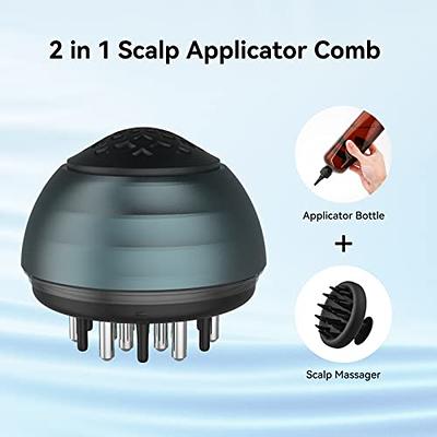 Scalp Applicator Comb, Hair Oil Applicator For Hair Growth Oil, Head Scalp  Massager Brush Hair Growth Essential Oil