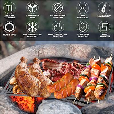 Bush Craft Bonfire Grill Plate