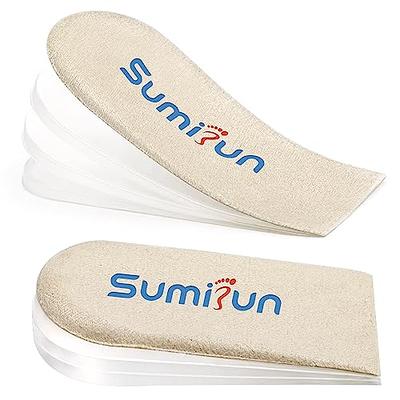 4-Layer Invisible Height Increase Insoles Heel Lift Taller Shoe Inserts Pad  for Men Women - Walmart.com
