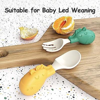 6 Pack Baby Spoons and Forks, Baby Led Weaning Supplies, Baby Utensils Self  Feeding, BPA-Free & Phthalate-Free for Baby & Toddler - Yahoo Shopping