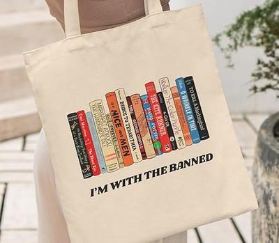 Library Books Tote Bag