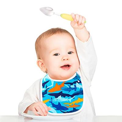  egmao baby Snap Bibs for Boys & Girls,12 Pack Drooling