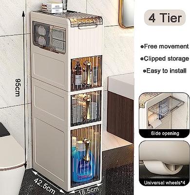 Bathroom Crevice Storage Drawer Bedroom Kitchen Storage Cabinet