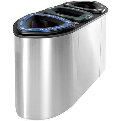 Toledo Metal Spinning Cleanline Receptacle Trash Can; 39