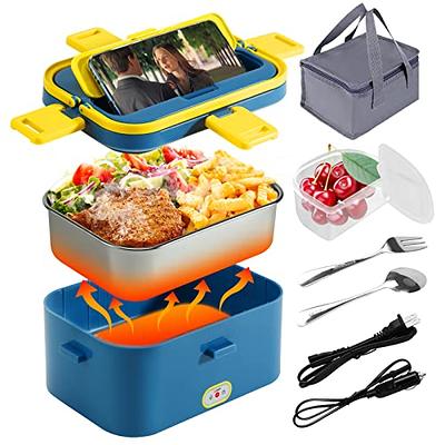 12V Car Use Electric Heating Lunch Box Bento Meal Portable Heater