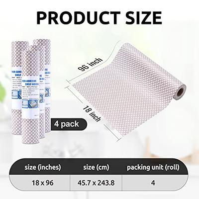 Premium PVC Drawer and Shelf Liner, Non Adhesive Roll