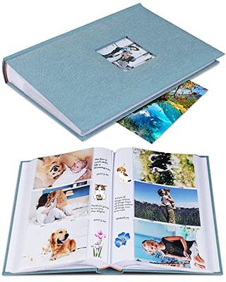  Scrapbook Album, Giiffu Refillable Travel Album Wooden