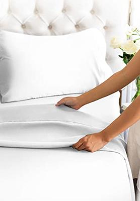 Twin Size Sheet Set - Breathable & Cooling Sheets - Hotel Luxury Bed Sheets  - Extra Soft - Deep Pockets - Easy Fit - 3 Piece Set - Wrinkle Free - Comfy  - White Bed Sheets - Twins Sheets - 3 PC - Yahoo Shopping