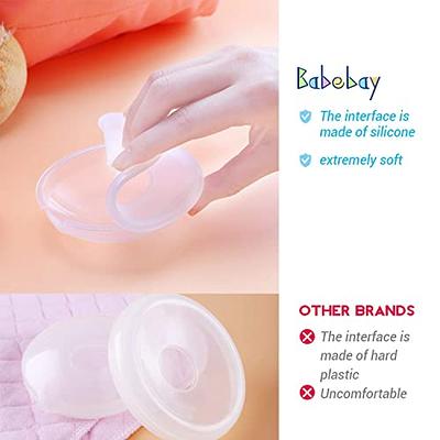  haakaa Breast Milk Collector Breast Shells Breast Milk Catcher  Milk Savers Nipple Shells for Breastfeeding, Reusable & Easy to be Placed  Under Bras, 2 Pack : Baby