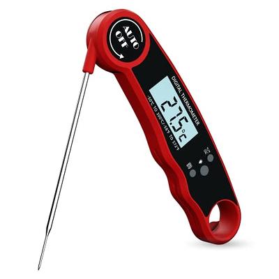 Smalibal Digital Meat Thermometer, Battery Powered Waterproof