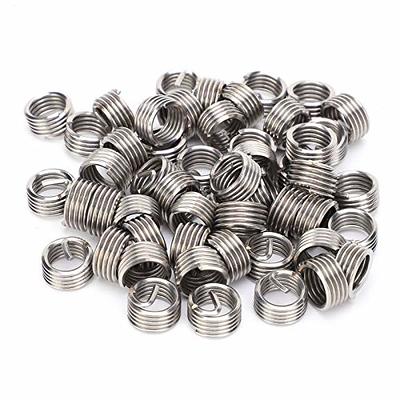 Uxcell M10 x 1.5 1.5D 15mm 304 Stainless Steel Wire Thread Insert Threaded  Sleeve 20 Pack