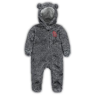 Infant St. Louis Cardinals Red/Heather Gray Halftime Sleeper