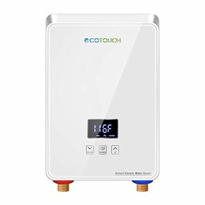 Tankless Water Heater Electric 18KW 240 Volt, on Demand Instant Endless Hot Water Heater, Digital Temperature Display Easy Installation, for