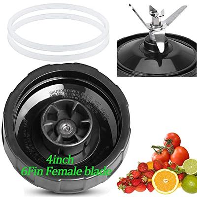 Upgrade ] 7-Fins Male Ninja Blender Blade Replacement Parts Compatible with  Auto iQ Blender [4 Inch Male 7 Fins ONLY] - Yahoo Shopping