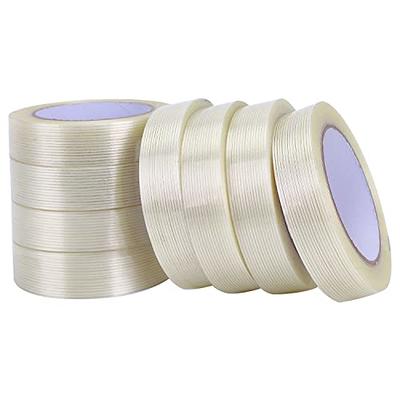 XFasten Filament Duct Tape, Transparent, 2 Inches x 30 Yards (3