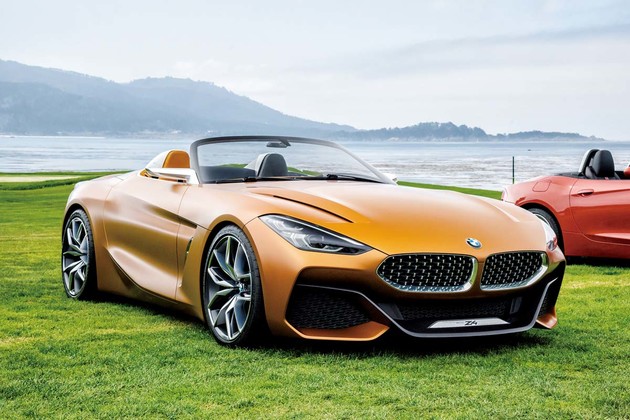 BMW Z4 Concept那個新式的方向盤很令人興奮