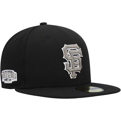 New Era Men's Cream, Black San Francisco 49ers Chrome Collection 59FIFTY  Fitted Hat