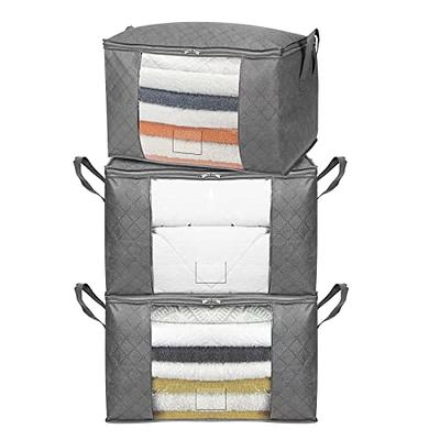 IRIS 8.5-Gal. Snap Tight Plastic File Organizer Storage Box, Gray with  Clear Lid 3 Pack 500166 - The Home Depot