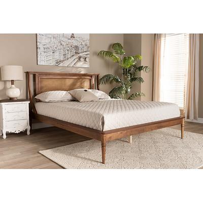 Baxton Studio Jamila Modern Transitional Walnut Brown Finished