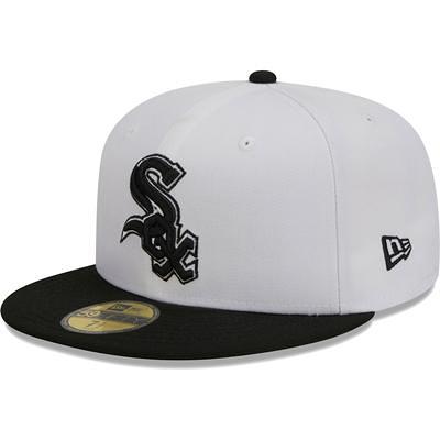 Men's Chicago White Sox Majestic Black Color Fade Snapback Hat